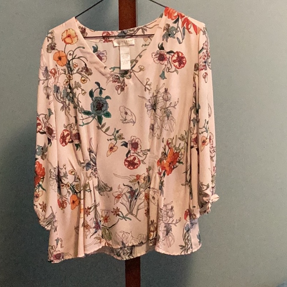 Floral Print Women's Top